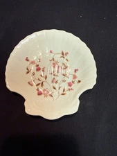 Vintage Takahashi San Francisco Shelled Shaped Porcelain Trinket Soap Dish