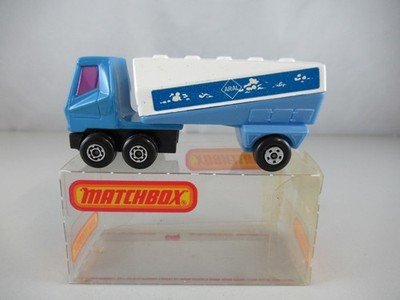 Matchbox Lesney Superfast 63 Freeway Gas Tanker Aral German