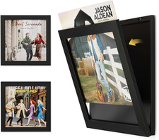 Vinyl Record Frame for the Wall, Vinyl Record Display Frame, Album Frames for 12