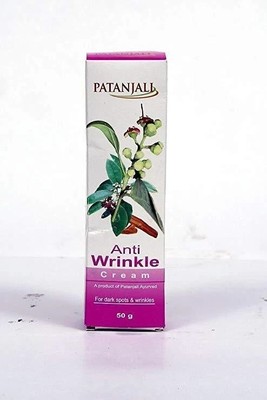 Patanjali Anti Falten Creme für Falten & dunkle Flecken - 50 Gramm