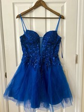 BRAND NEW Gorgeous Stacee’s Homecoming/Prom/Winter Formal Mini Dress, Blue