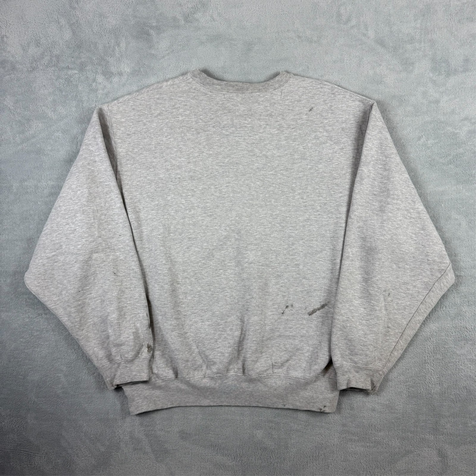 VTG Nike Baltimore Ravens 01' Grey NFL Superbowl Champions Overszd Md Sweatshirt image 8