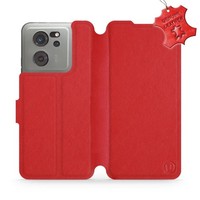 HandyhüLle FüR Xiaomi 13T Mobiwear Case Cover SchutzhüLle Etui HüLle Futeral Rot