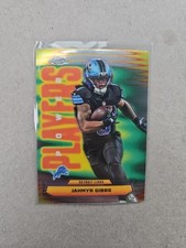 2025 Topps Chrome Jahmyr Gibbs Power Players #PP-12 NFL Lions Card