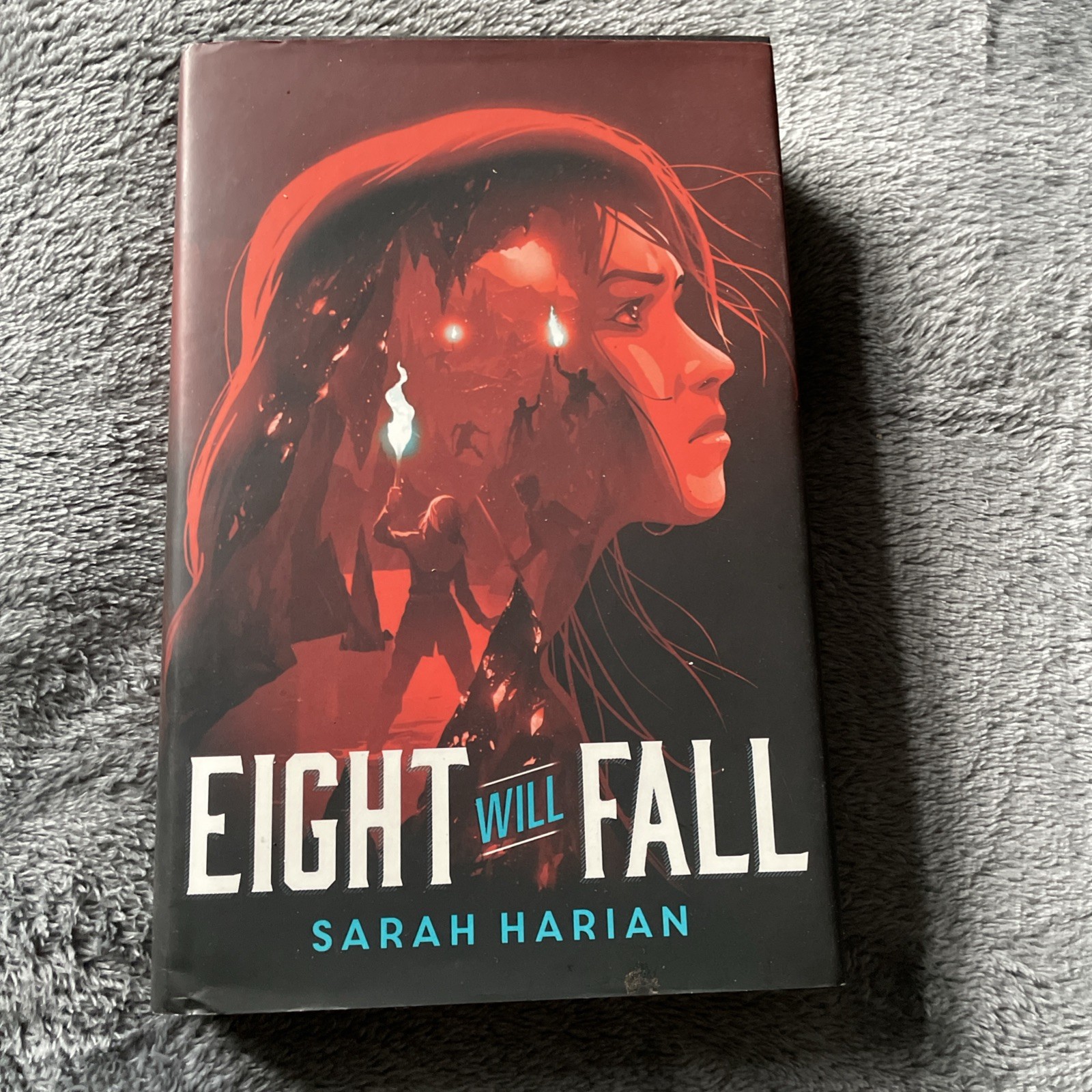 EIGHT WILL FALL -  Sarah Harian First Edition 2019 ***Signed Hardback***