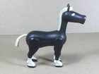 Vintage Fisher-Price Little People Black Horse