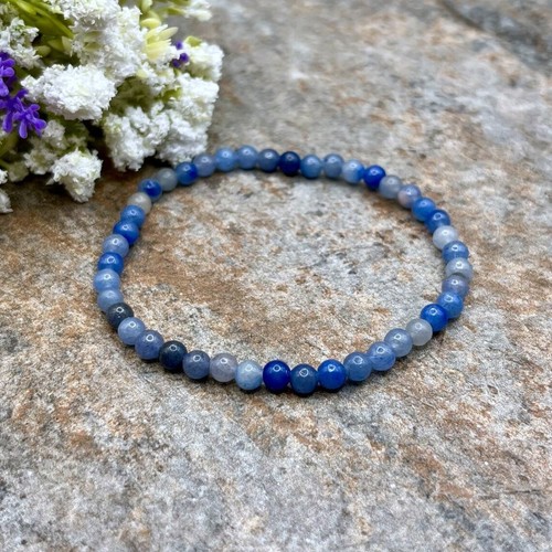 4mm-10mm Natural Gemstone Beaded Stretch Bracelet Crystal Healing Reiki Gifts - Picture 106 of 440