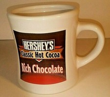 Hershey's Classic Hot Coco Rich Chocolate Marshmallows Mug Made in USA