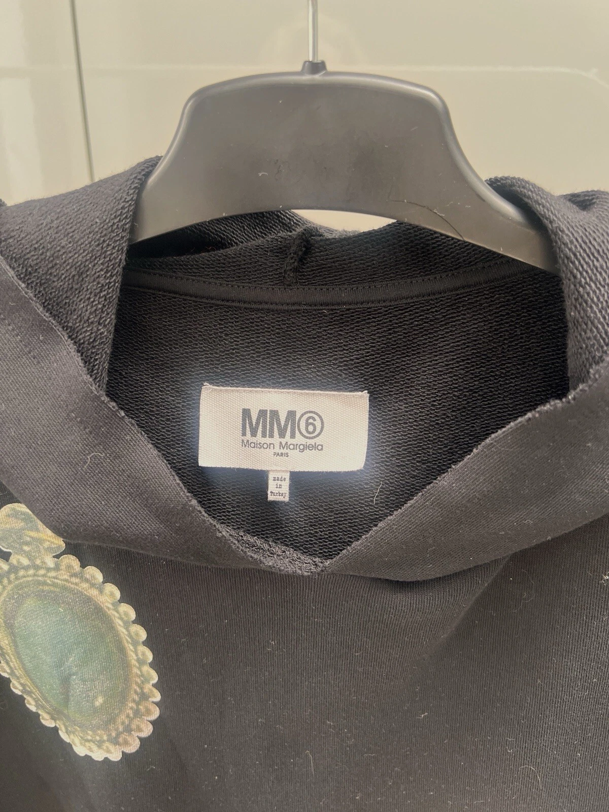 MAISON MARGIELA Felpa con cappuccio Maison Martin Margiela abito senza maniche indossato una volta XL