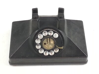 #ad Northern Electric Canada Antique Bakelite Rotary Telephone Base As is For Repair $25.40