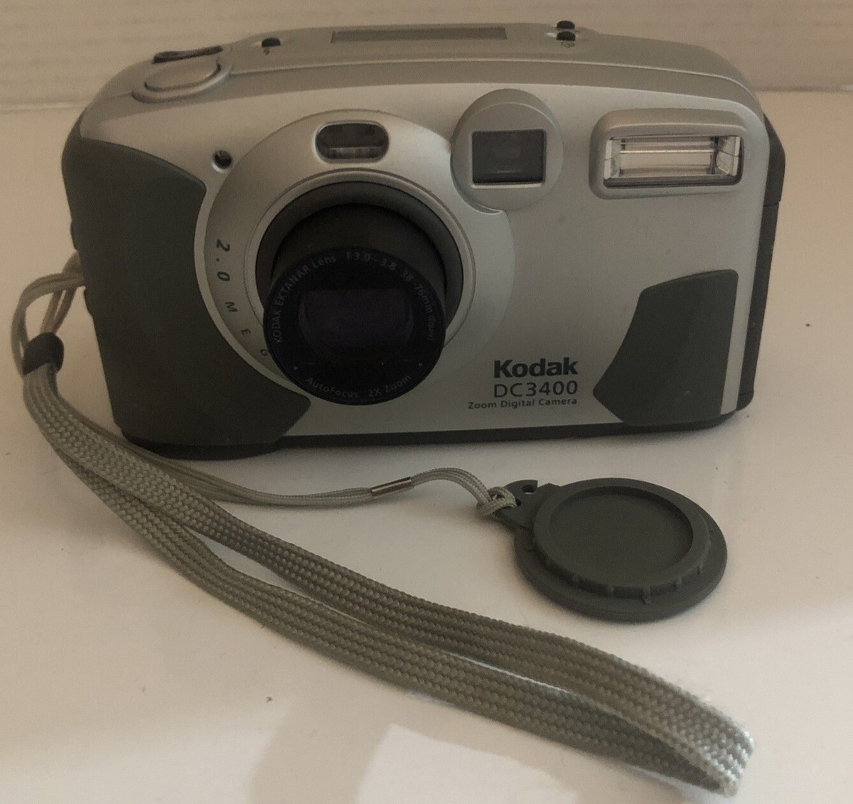 Kodak DC3400 Vintage Digital Camera 2.0 Megapixel Tested Works