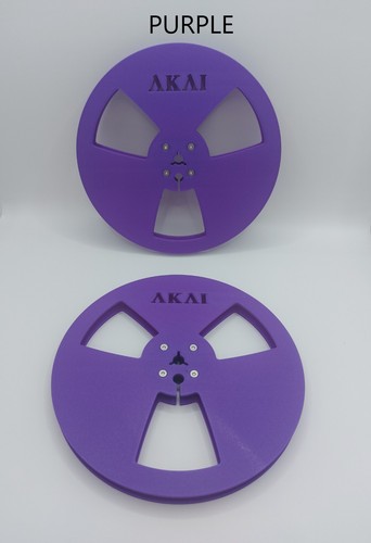 Akai 7" Reel to Reel Spulen (Paar) 3D gedruckt, verschiedene Farben - Bild 8 von 36
