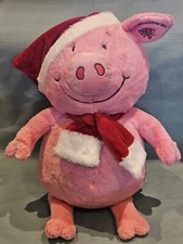 M&S Marks & Spencer Percy Pig Christmas 2021 Limited Edition Plush Toy Teddy GC