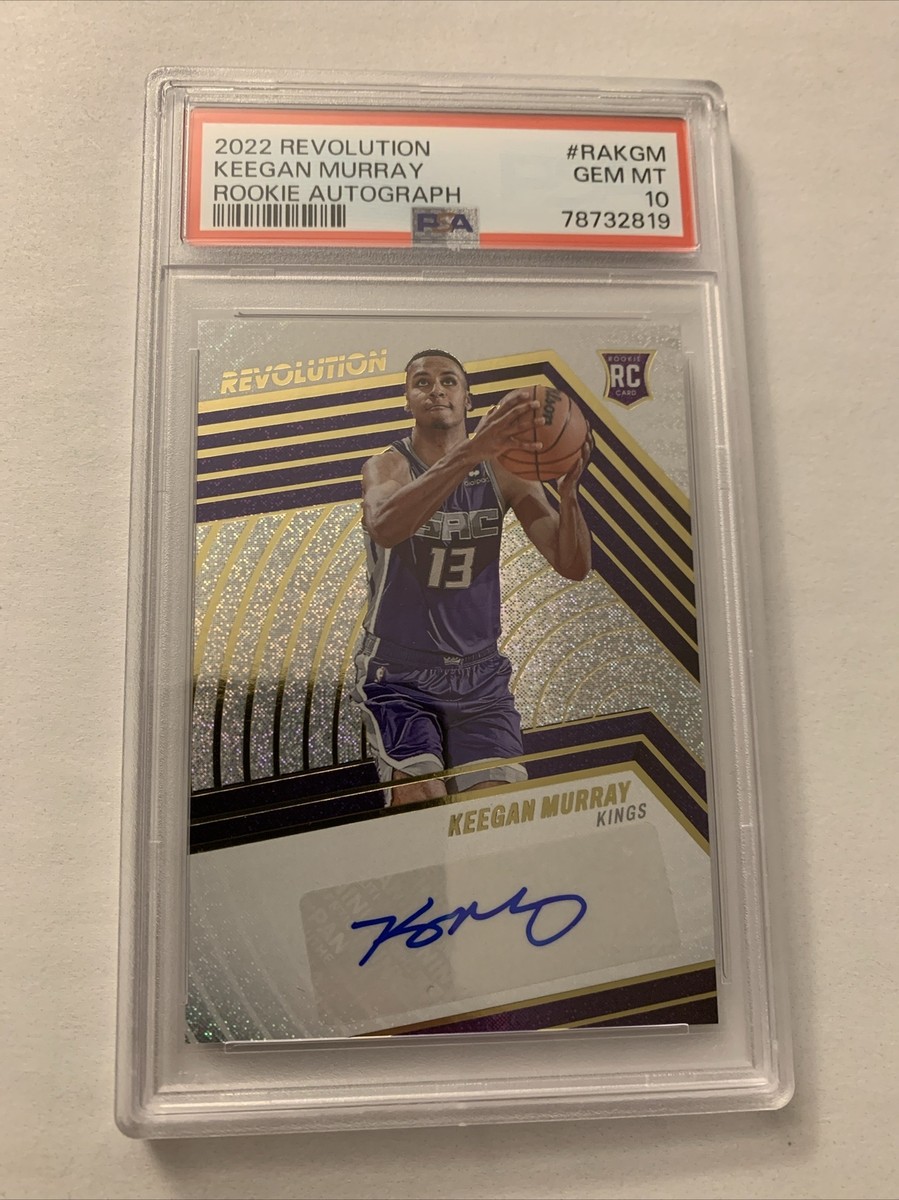 2022-23 Revolution Keegan Murray Autograph Rookie Auto RC #RA-KGM 