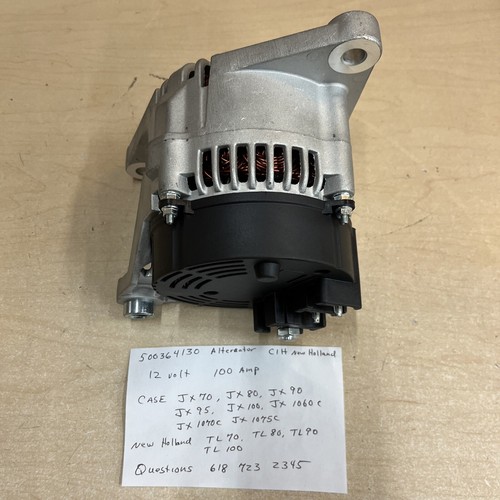 500364130 Alternator CIH JX90 New Holland TL80 - Picture 3 of 7