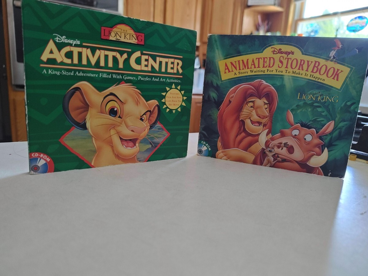 ディズニーA CLASSIC DISNEY STORYBOOK SERIES Disney's The Lion King Activity Center And Animated