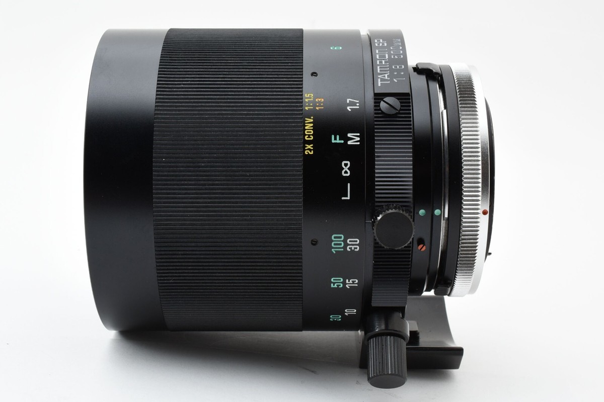 TAMRON SP 500mm F8 TELE MACRO MF Telephoto Lens CANON FD TAMRON SP 500mm F8 TELE MACRO MF Telephoto Lens CANON FD