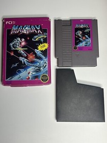 Magmax NES Game Cartridge and Box (1988)