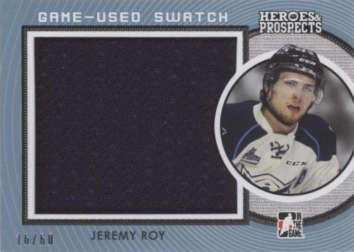 2014-15 In the Game Heroes and Prospects - Jeremy Roy #GUJ-08 - 1 of 1