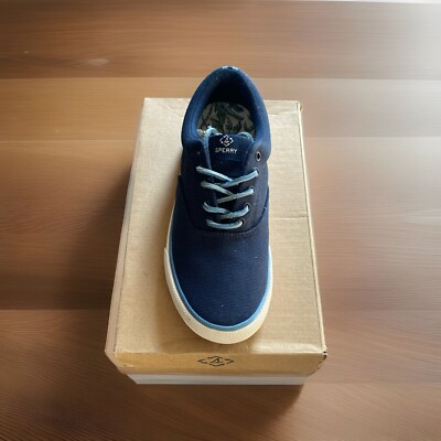 Sperry Top-Sider Striper SC Navy 9.5 Women s / 7.5M Men's Unisex Sneakers