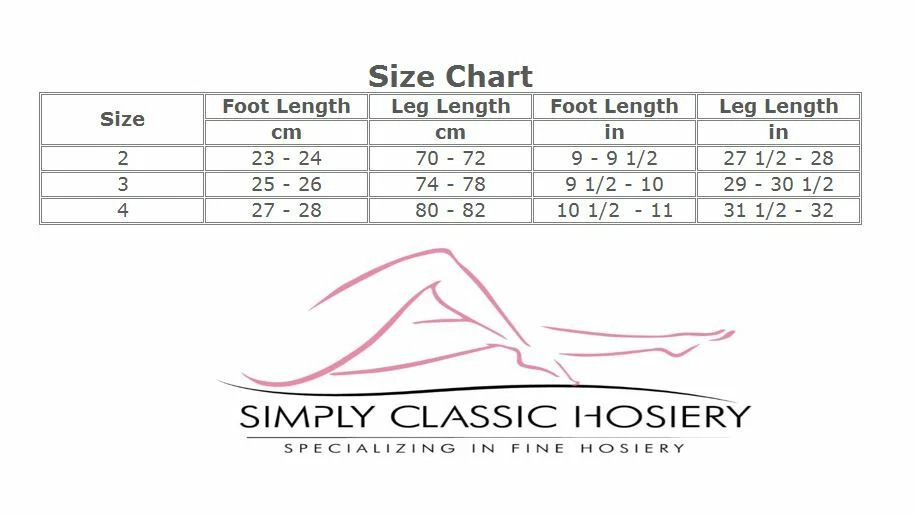 Meias de liga estampadas com costura contrastante Scarlett 20 denier moda nylon - Imagem 4 de 4