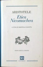 ETICA NICOMACHEA. TESTO GRECO A FRONTE ARISTOTELE BUR 2002 PANTHEON
