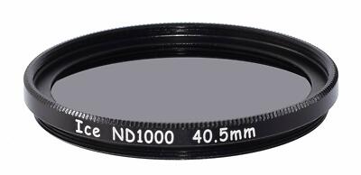 ICE 40.5mm ND1000 Filter Neutral Density ND 1000 40.5 10 Stop Optical Glass
