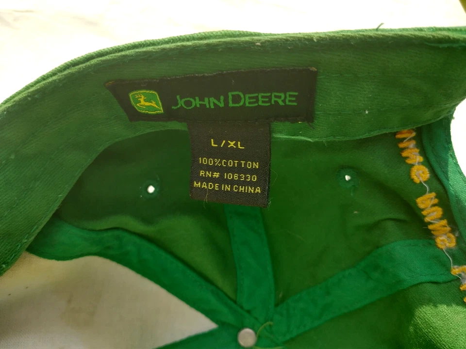 John Deere 100%纯棉绿帽 — 第 4/4 张图片