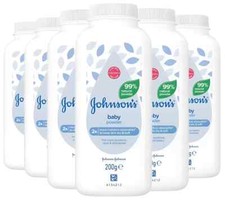 Johnson's Baby Powder 200g - Pack of 6