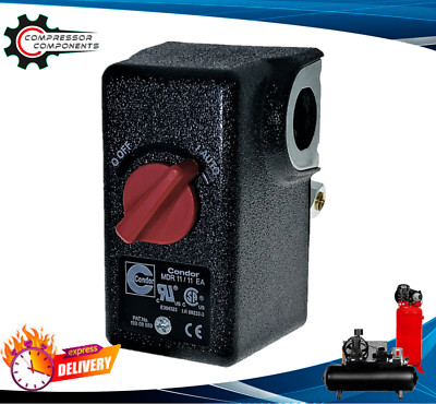 Condor 11LC2E Heavy Duty Air Compressor Pressure Switch 120-150 PSI Brand New 