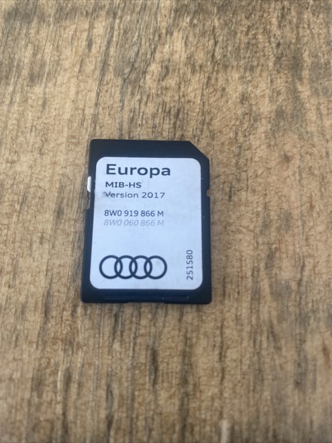 Audi mib карты