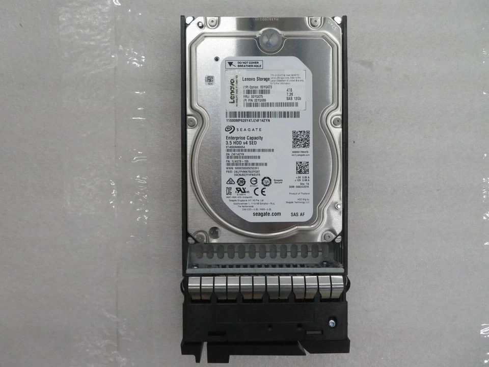 Lenovo 4TB 00YG689 00YG673 00YG675 Storage 7.2k 12gb/s 3.5'' HDD SAS Hard Drive - Image 3 of 4