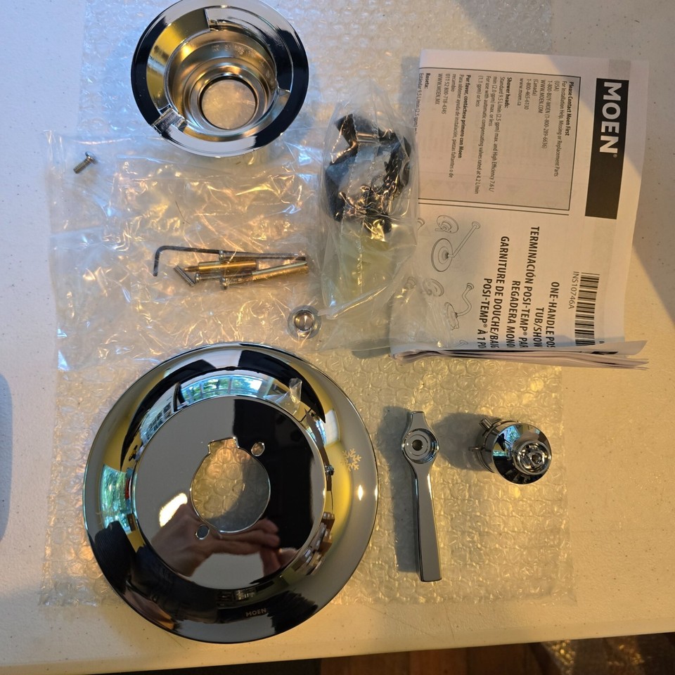 Moen TS2911 Flara PosiTemp Pressure Balancing Tub and Shower Trim Kit