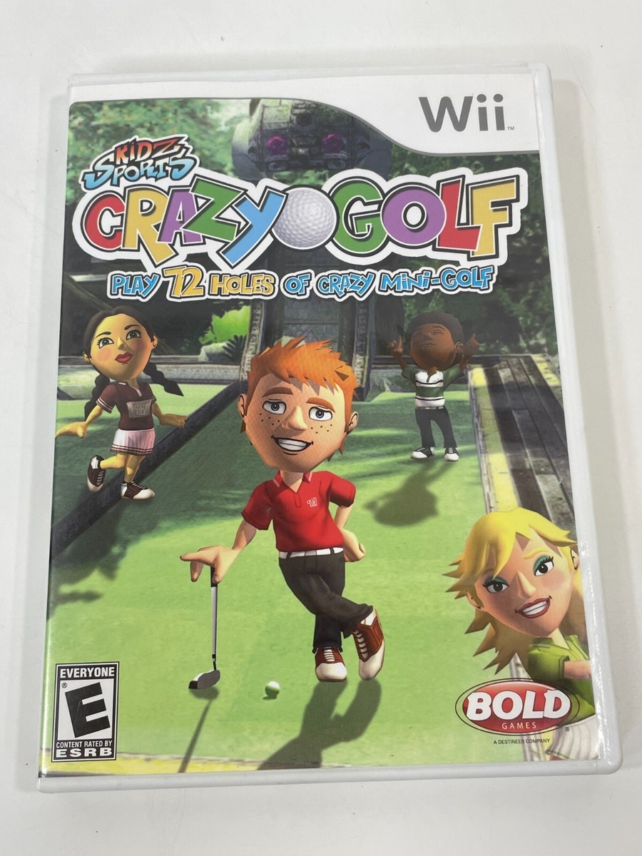 Kidz Sports: Crazy Golf - Nintendo Wii Game - Complete & Tested