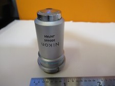 NIKON Giappone 40X Ottiche Obiettivo Lenti Microscopio Parte Come Foto &1E-C-77