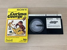CURIOUS GEORGE: Vol. 2 - Beta Video Tape - 1983 Sony Fremantle - Volume Two II