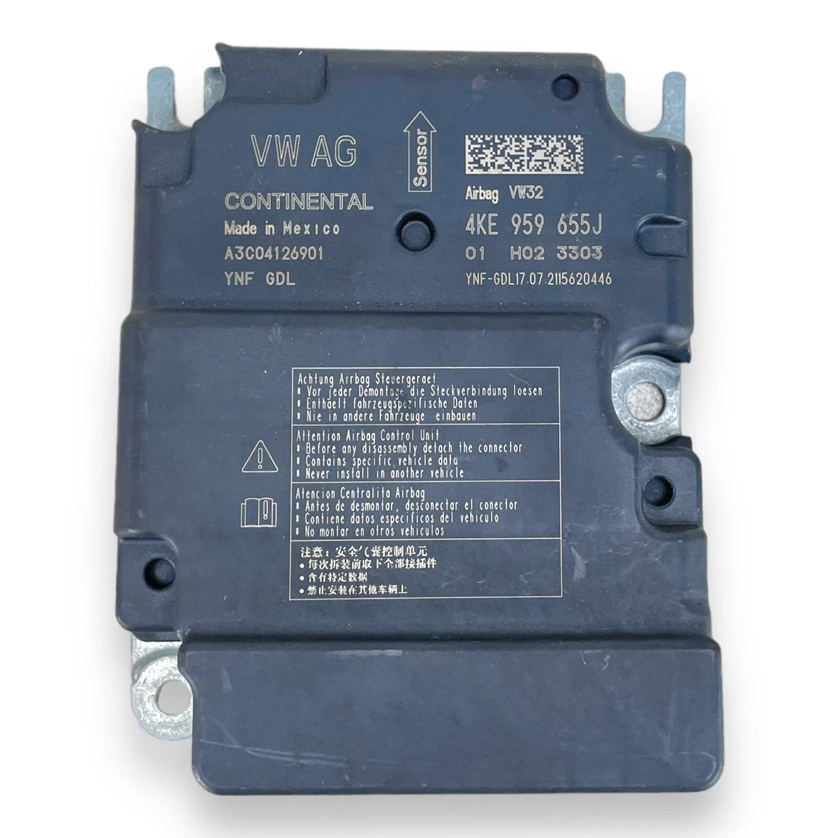 2017-2020 Audi Q7 SRS safety restraint control module OEM 