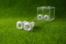 15 mm Two Test Tubes Ant Insect Acrylic Farm With Feeding Area House