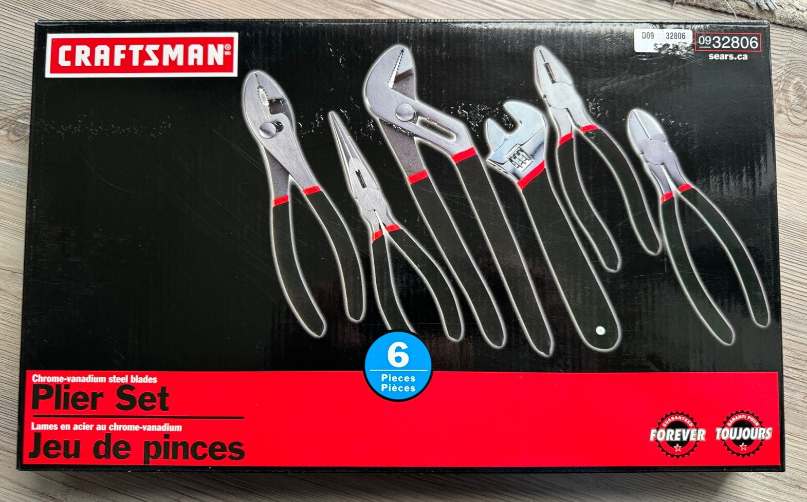 Sears Craftsman Canada 6 Piece Plier Set NOS VINTAGE RARE eBay
