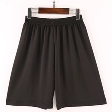 Kids Boy Training Fight Shorts Martial Art Shorts Sports Half Pants Trunks Black