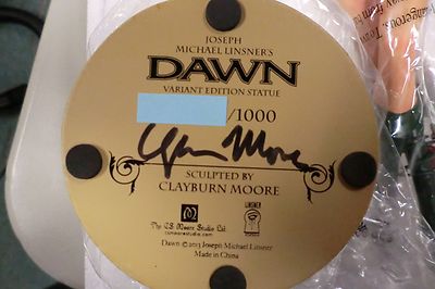 CLAYBURN CS MOORE DAWN VARIANT EDITION STATUE JOSEPH MICHAEL