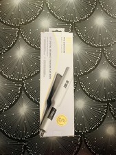 NEW Nano Ceramic Digital Flat Iron 1 1/2 " XL White Black -LP