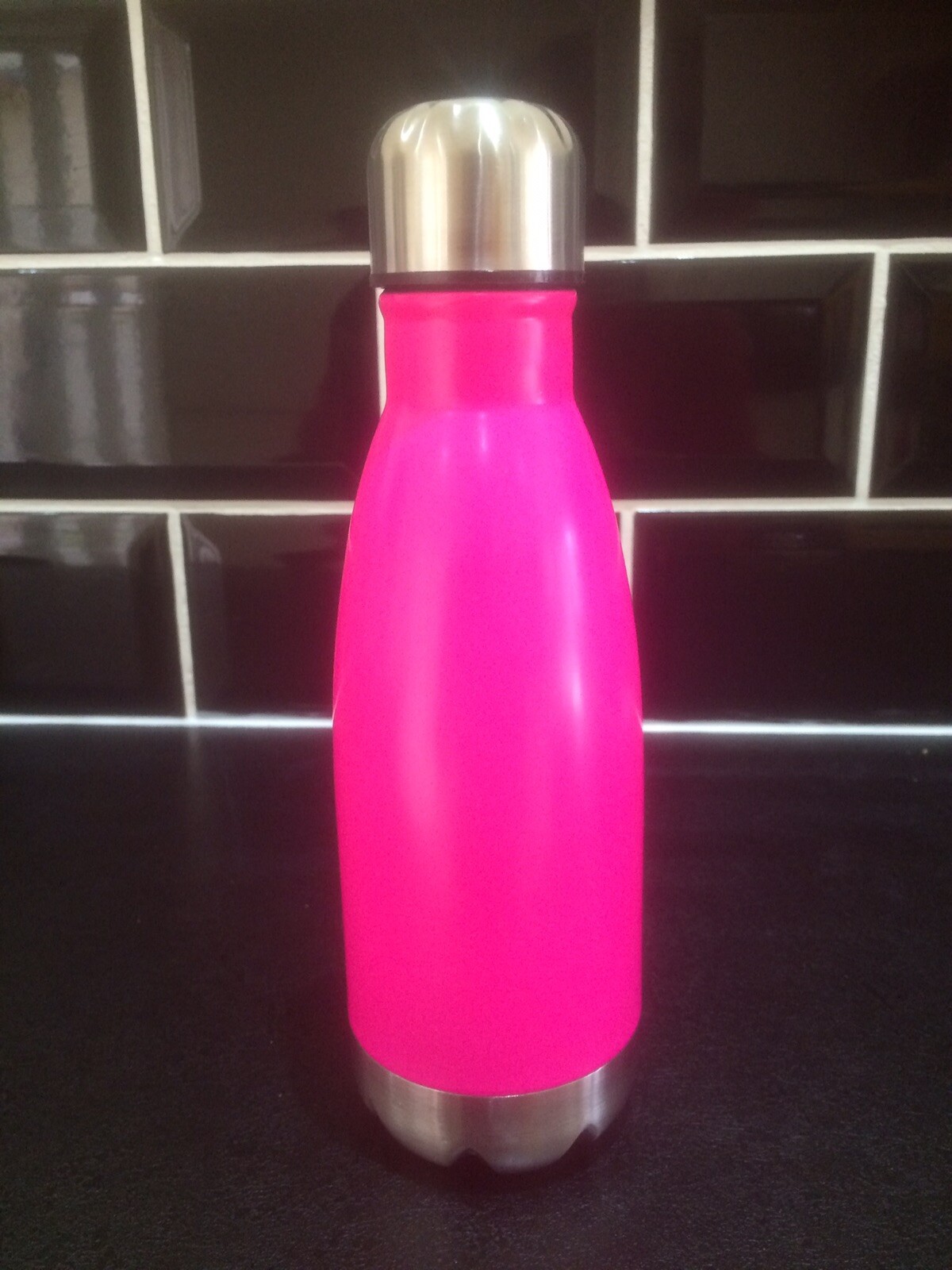 Stainless Steel Drinks Bottle Double Wall Insulated Sports & Gym 350ml