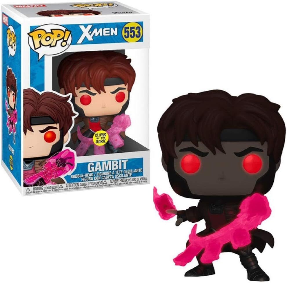 Funko Pop Marvel X-Men - Gambito Brillo En La Oscuridad Edición Especial 553