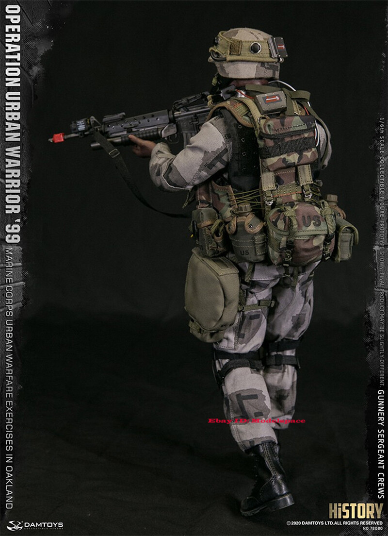 DAMTOYS DAM78080 Operation Urban Warrior 99 Gunnery Sergeant Crews