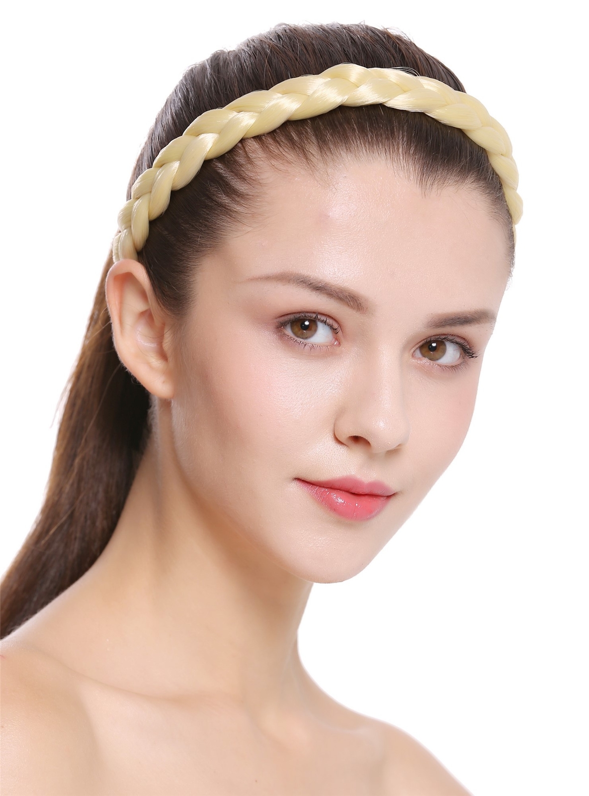 Braided Hairband Hair Hoop Traditional Light Blond Tracht CXT-007-026