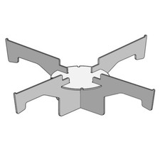 Kochkreuz für Raketenofen Petromax rf33