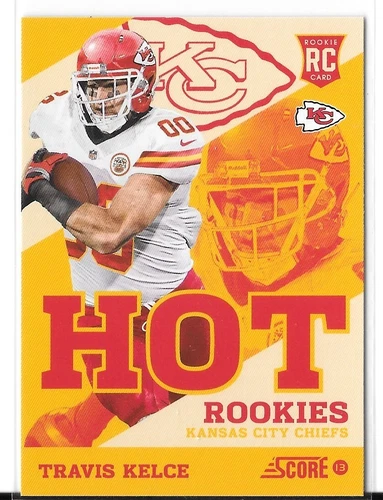 2013 Score Hot Rookies Travis Kelce #43 (RC)