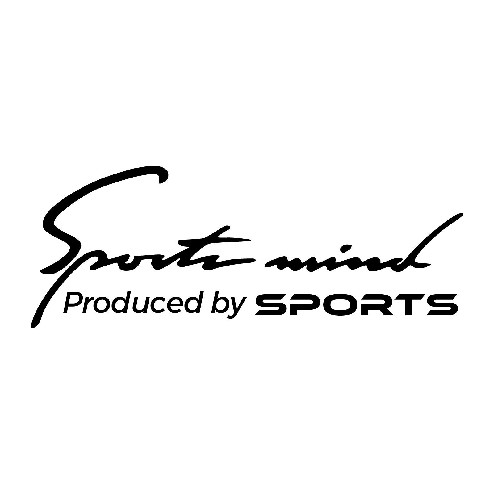 SPORTS MIND Produced by SPORTS ( 10" x 3.75") Decal Vinyl Stickers eBay