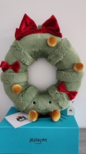 Jellycat Amuseables Decorated Christmas Wreath. 100% genuine BNWT, **RETIRED**